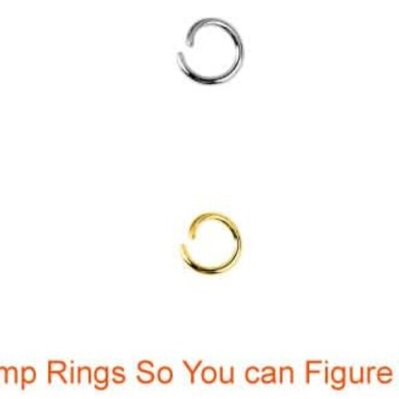 1200Pcs Open Jump Rings and Lobster Clasps Jewelry Findings Kit with Pliers for - Picture 5 of 7